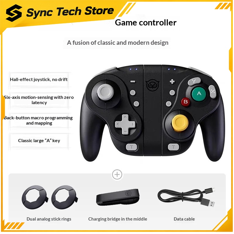 Wireless Retro Controller Bluetooth Gamepad - Manette de jeu sans fil Bluetooth