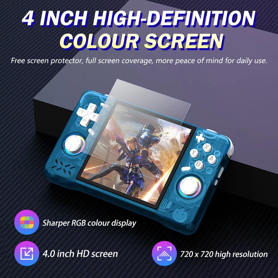 Retro Handheld Console Linux Ips Screen - Console de jeu vidéo Portable rétro