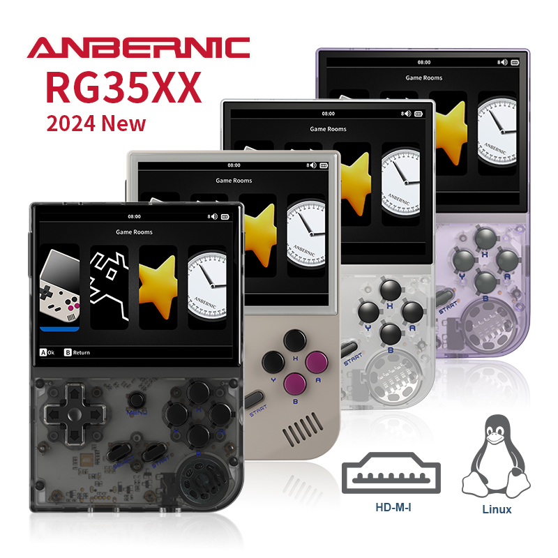 Retro Game Console Hdmi Tv Output - ANBERNIC 2024 nouvelle Console de jeu