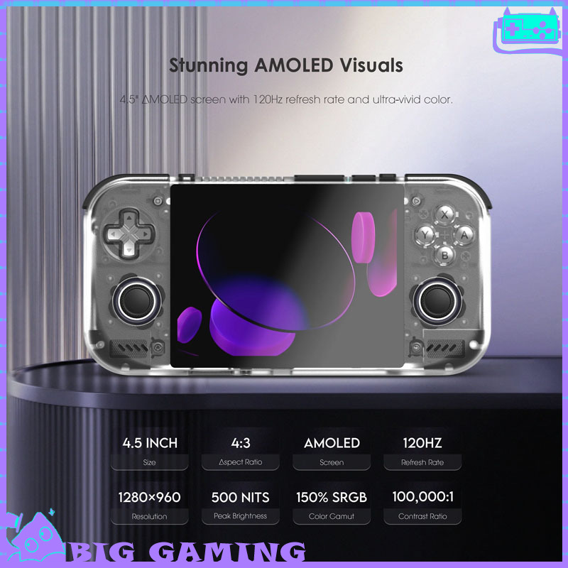 Android Retro Gaming Handheld Oled - Console de jeu Retroid Pocket Nova
