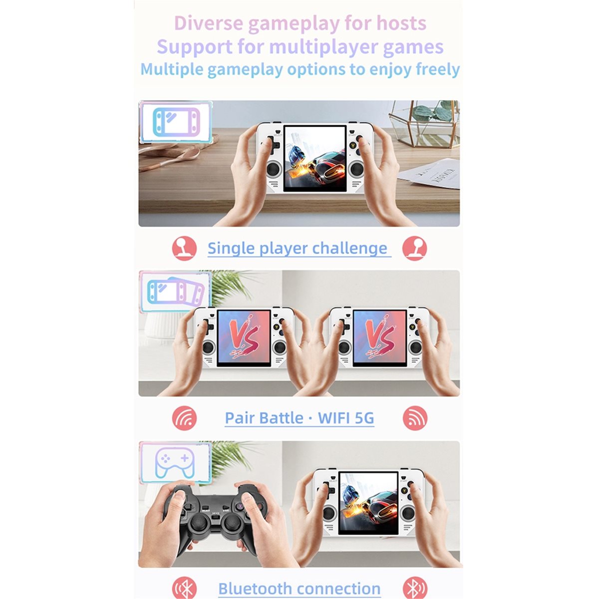 Punctuel-RGB30 Console de jeu  - Open Source Retro Game Console 4 Inch avis et prix