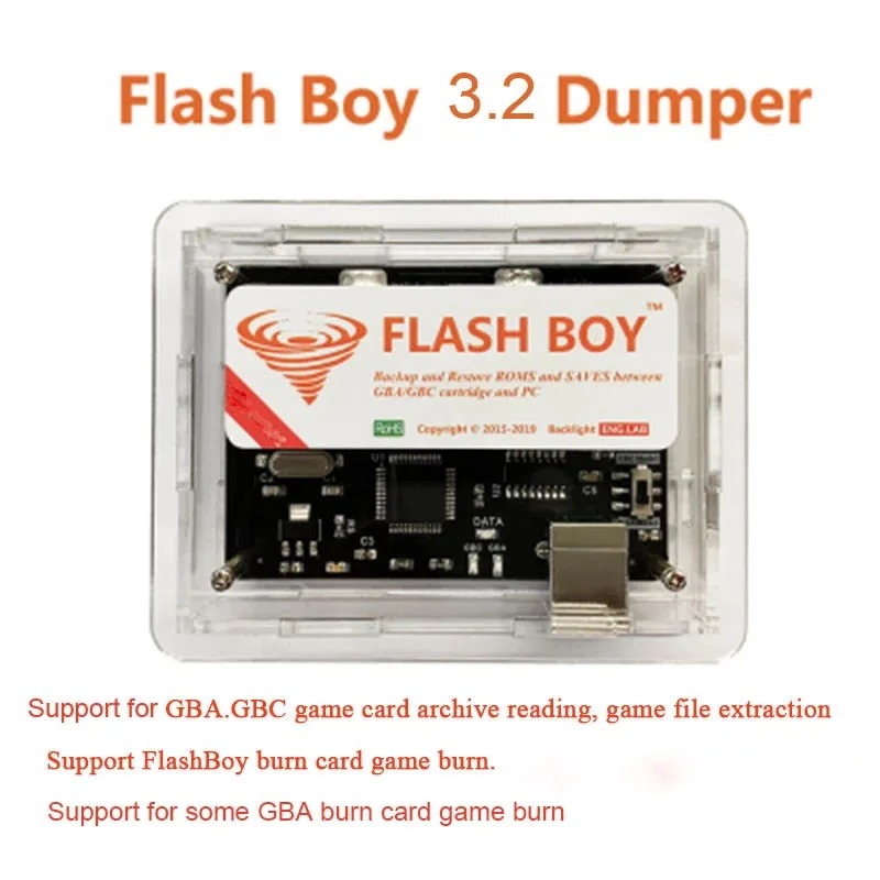 Flash Boy 3.2 Cyclone Dumper p - Gameboy Cartridge Flasher Dumper avis et prix