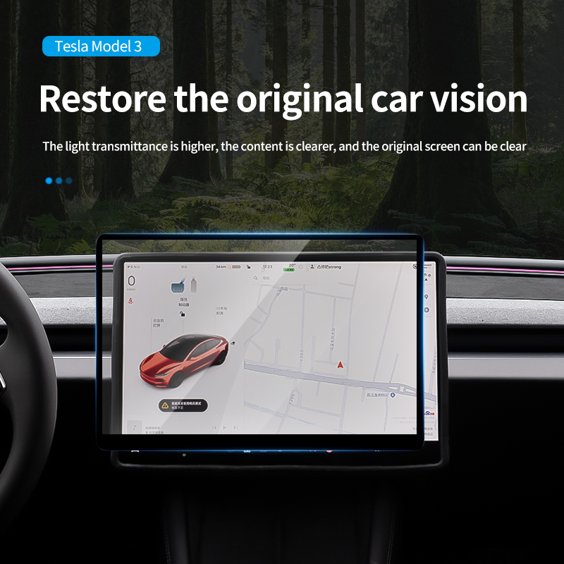 Convient pour Tesla 2024 Model - Screen Protector Tempered Glass Console avis et prix