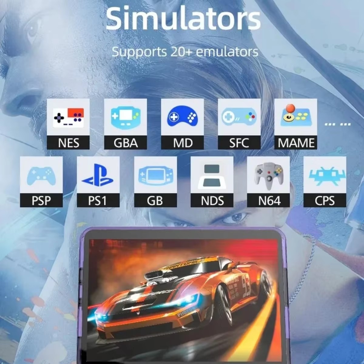 Carte mémoire pour consoles de - Retro Handheld Console Linux Ips Screen avis et prix