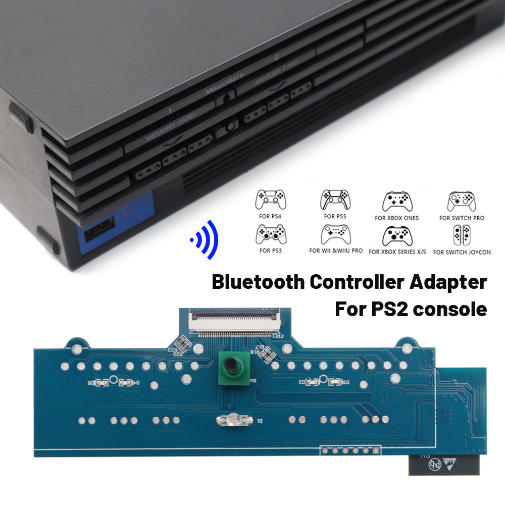 Récepteur rétro pour PS2 Fat,  - Wireless Retro Controller Bluetooth Gamepad avis et prix