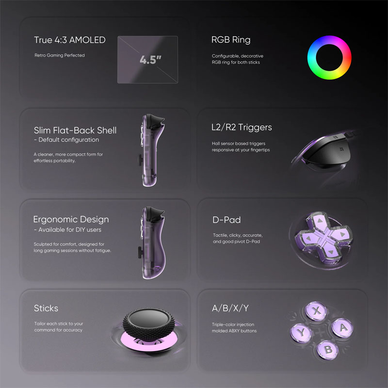 Console de jeu Retroid Pocket  - Android Retro Gaming Handheld Oled avis et prix