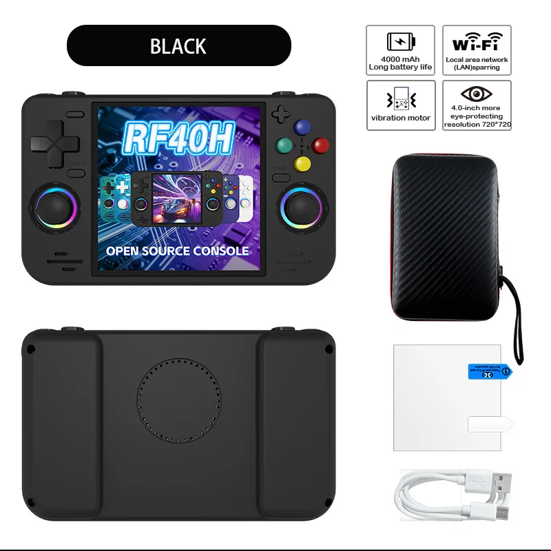Console de jeu portable RF40H, - Open Source Retro Game Console 4 Inch avis et prix