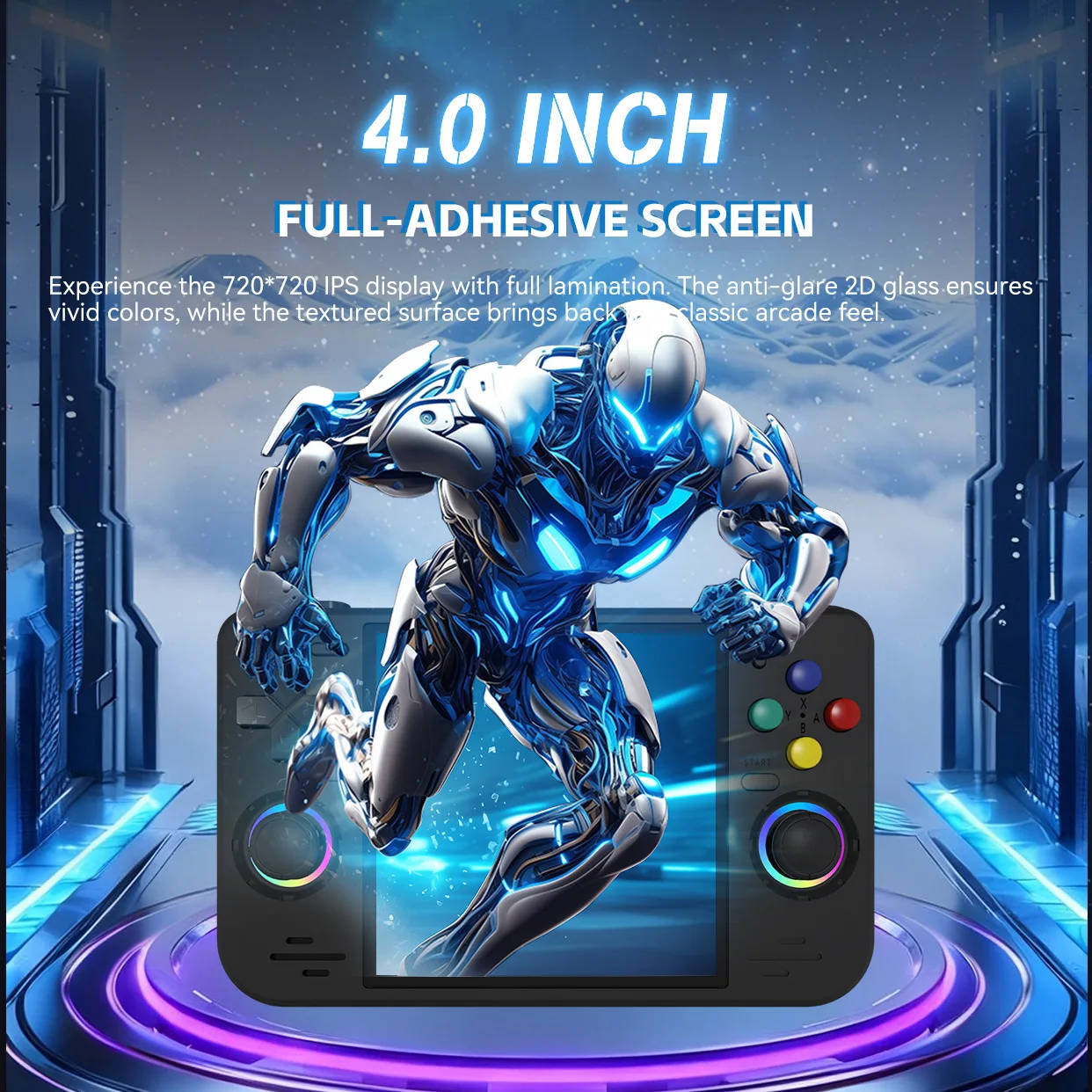 Console de jeu portable RF40H, - Open Source Retro Game Console 4 Inch avis et prix