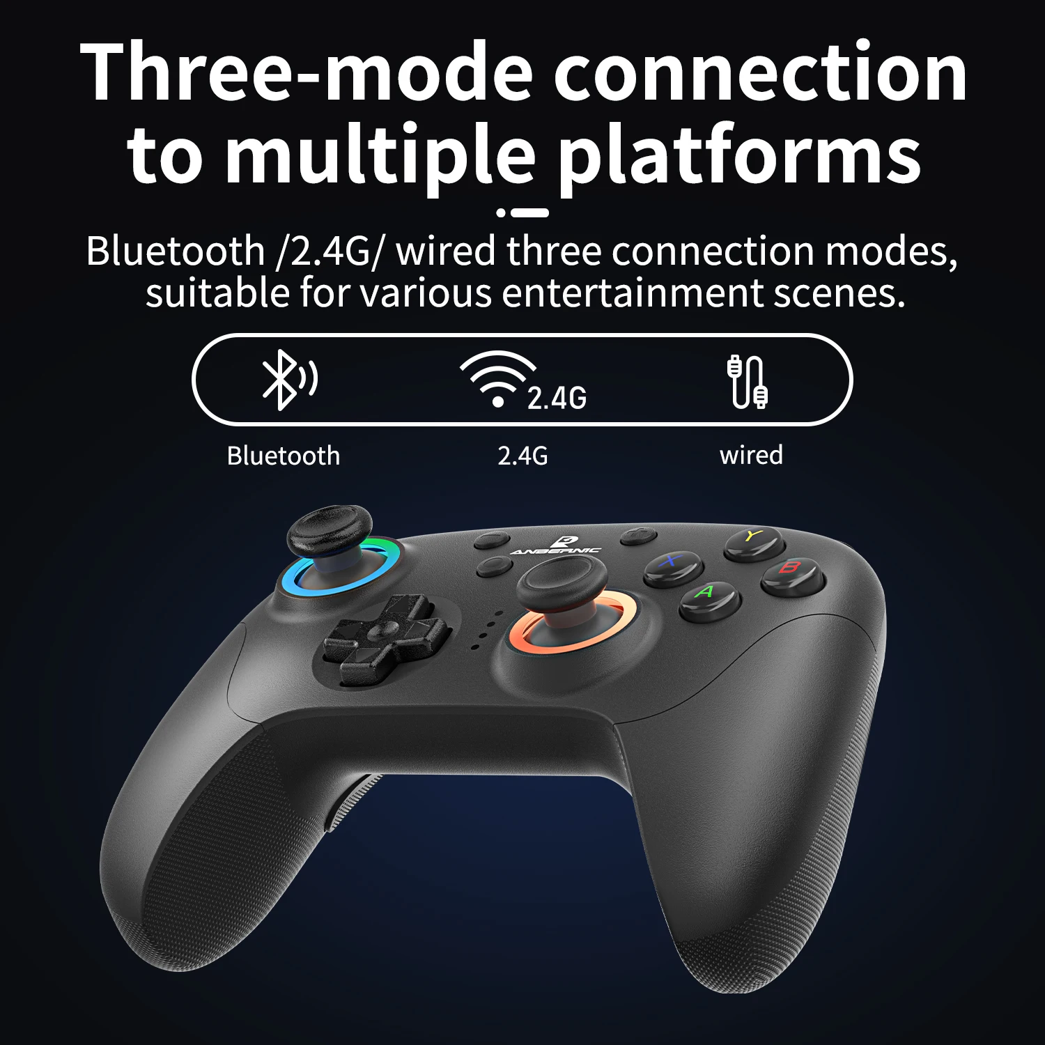 Manette de jeu sans fil Blueto - Wireless Retro Controller Bluetooth Gamepad avis et prix