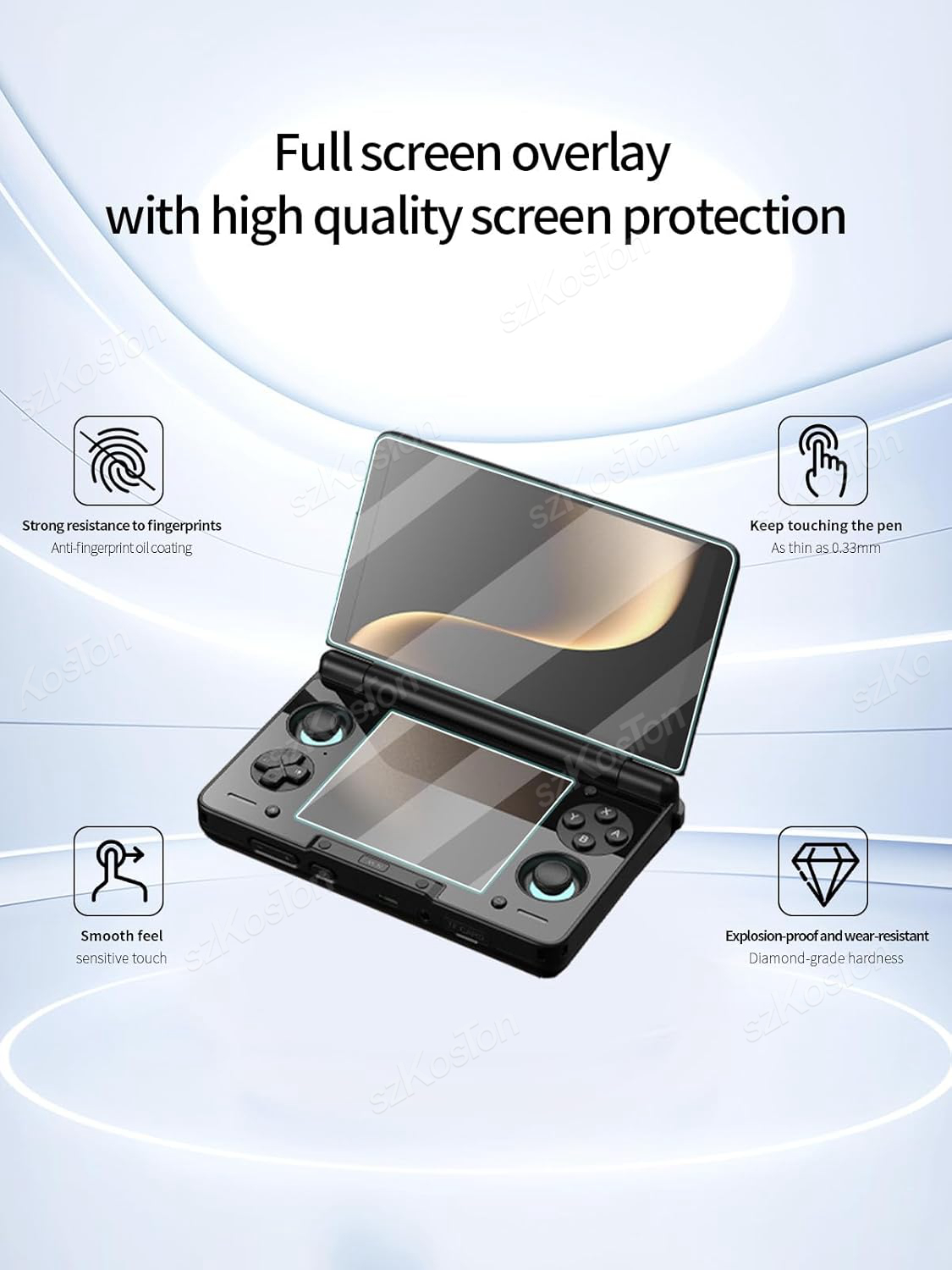 Protecteur d'écran en verre tr - Screen Protector Tempered Glass Console avis et prix