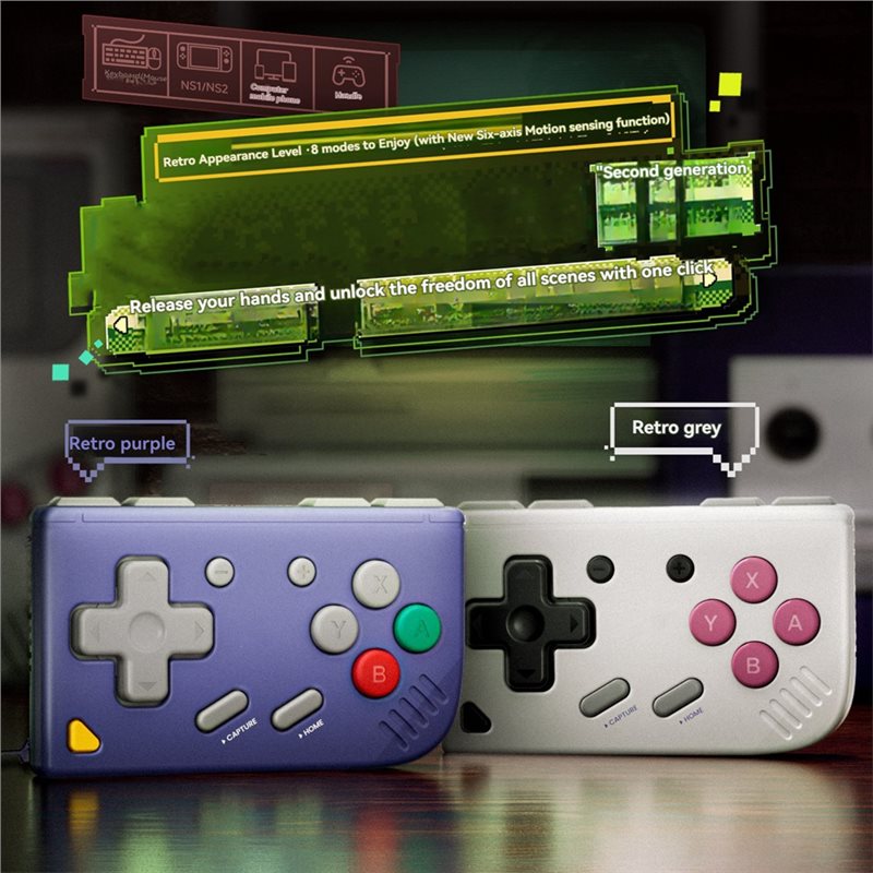 Mini manette de jeu rétro port - Wireless Retro Controller Bluetooth Gamepad avis et prix