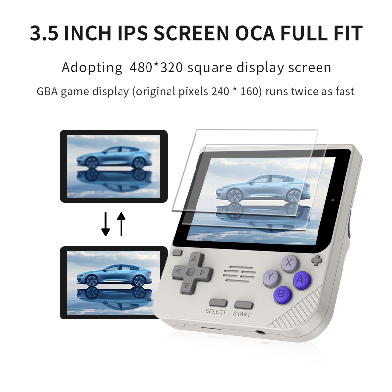 POWKIDDY V10 Console de jeu po - Retro Handheld Console Linux Ips Screen avis et prix
