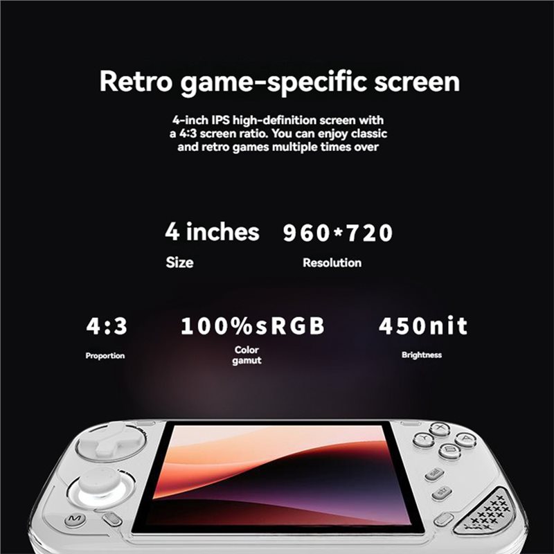 Console de jeu portable avec é - Open Source Retro Game Console 4 Inch avis et prix