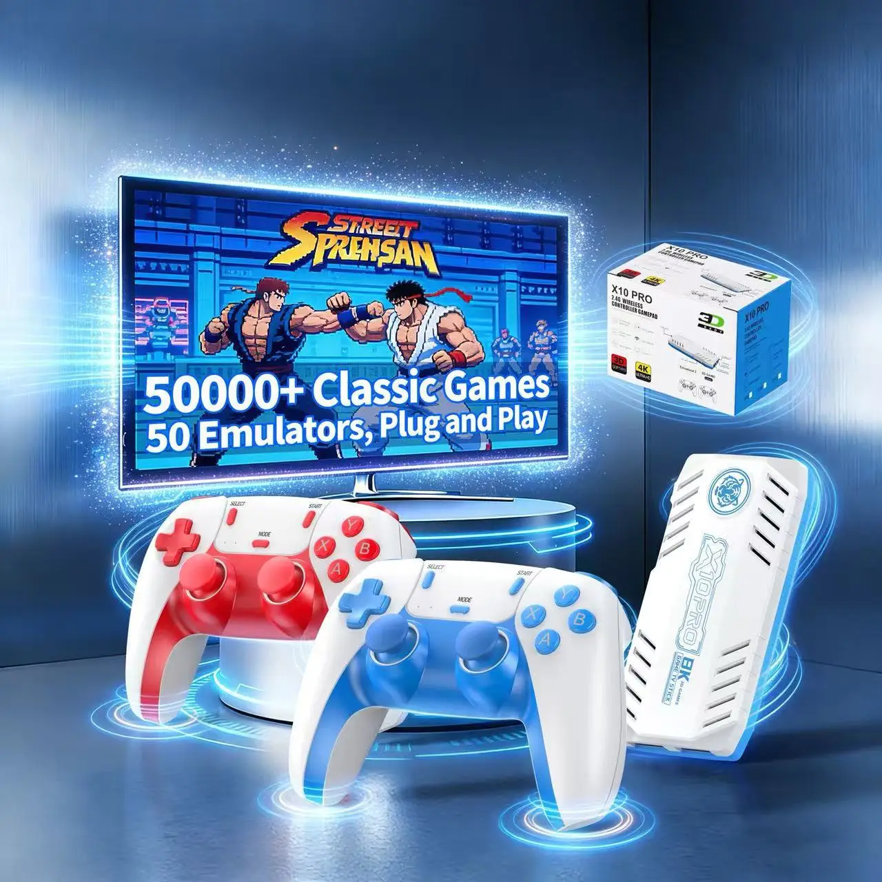 Console de jeux rétro Charge 1 - Retro Game Console 50000 Games Built In avis et prix