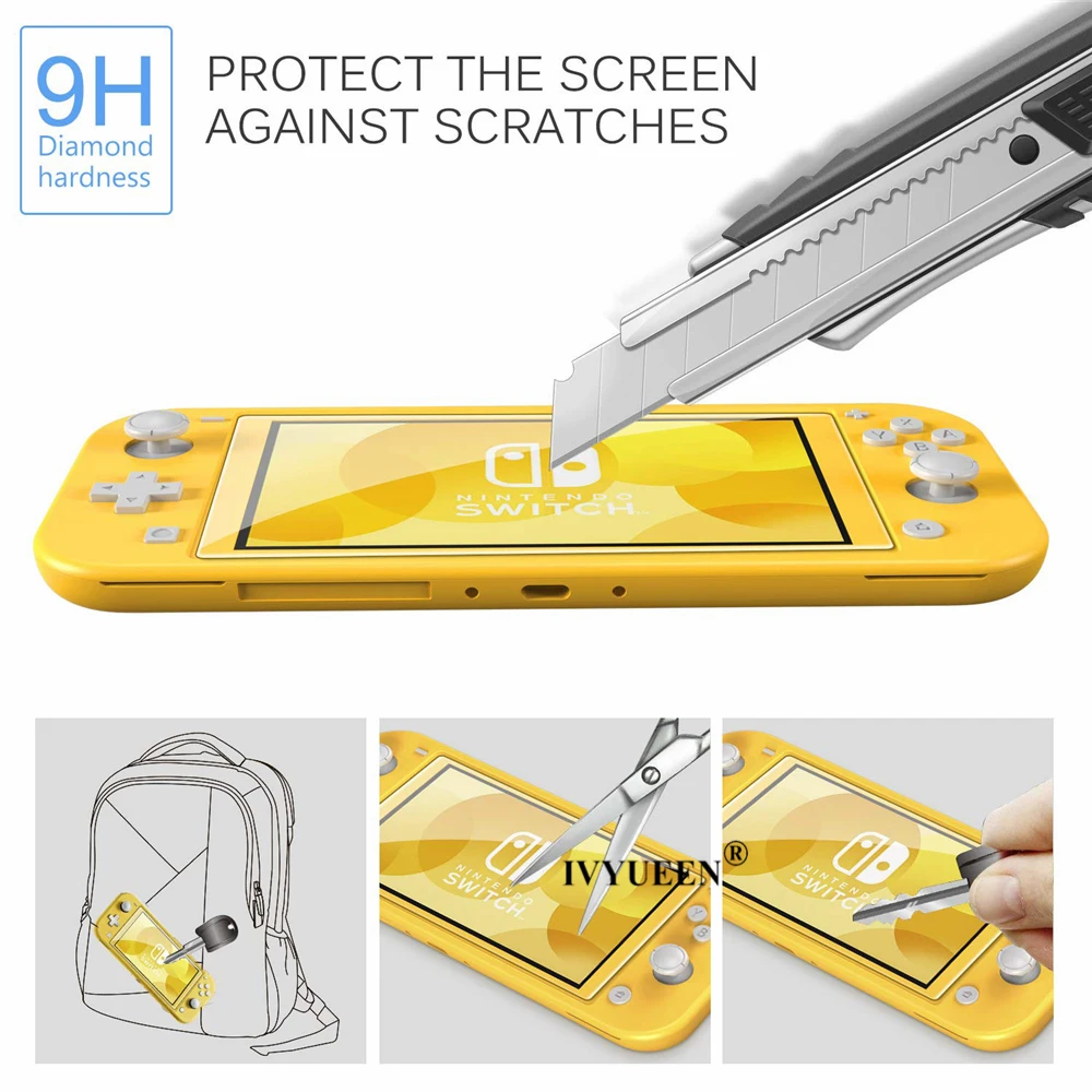 IVYUEEN 3 pièces pour Nintendo - Screen Protector Tempered Glass Console avis et prix