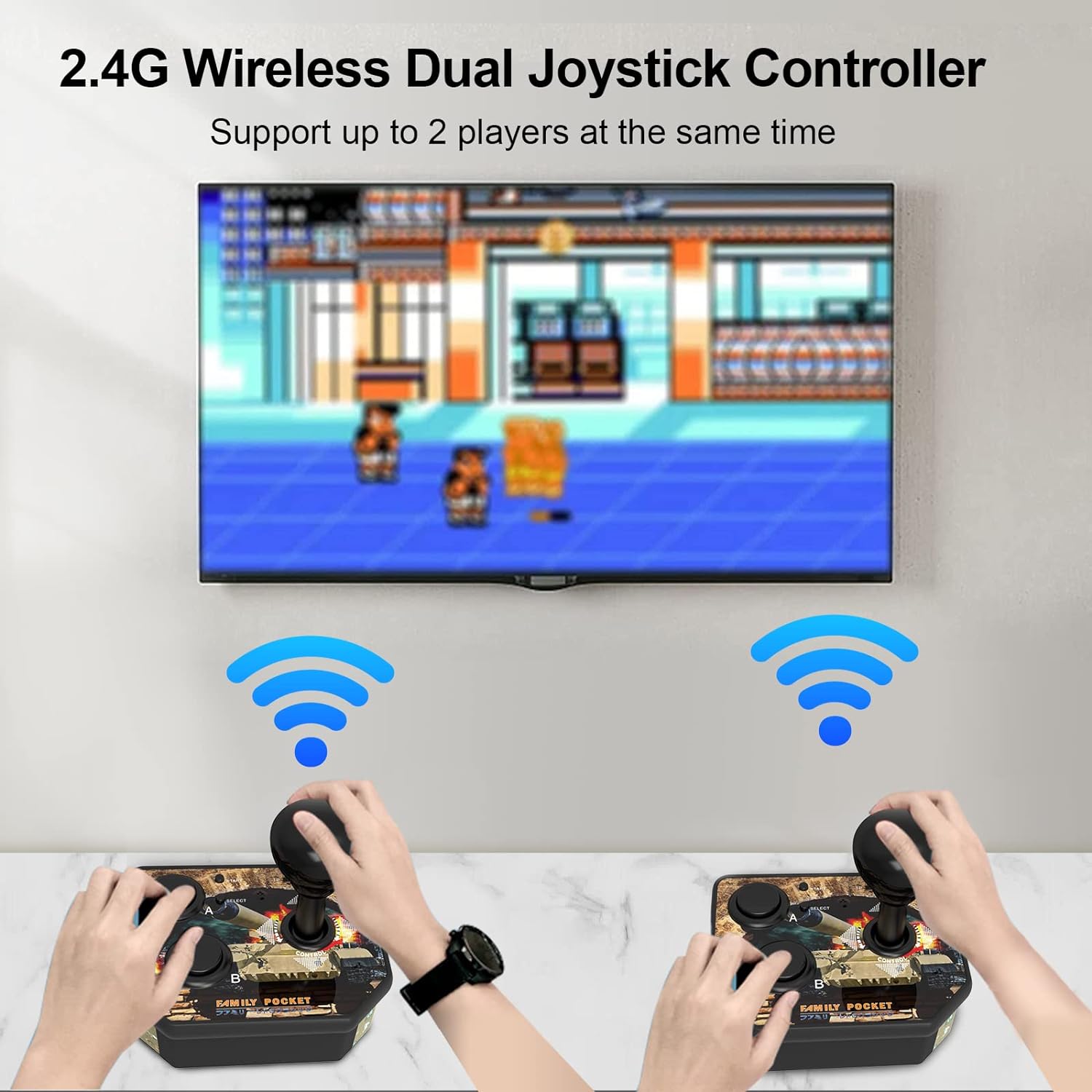 Nosttorn-Joystick à manivelle  - Retro Game Console Hdmi Tv Output avis et prix